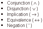 Truth Tables